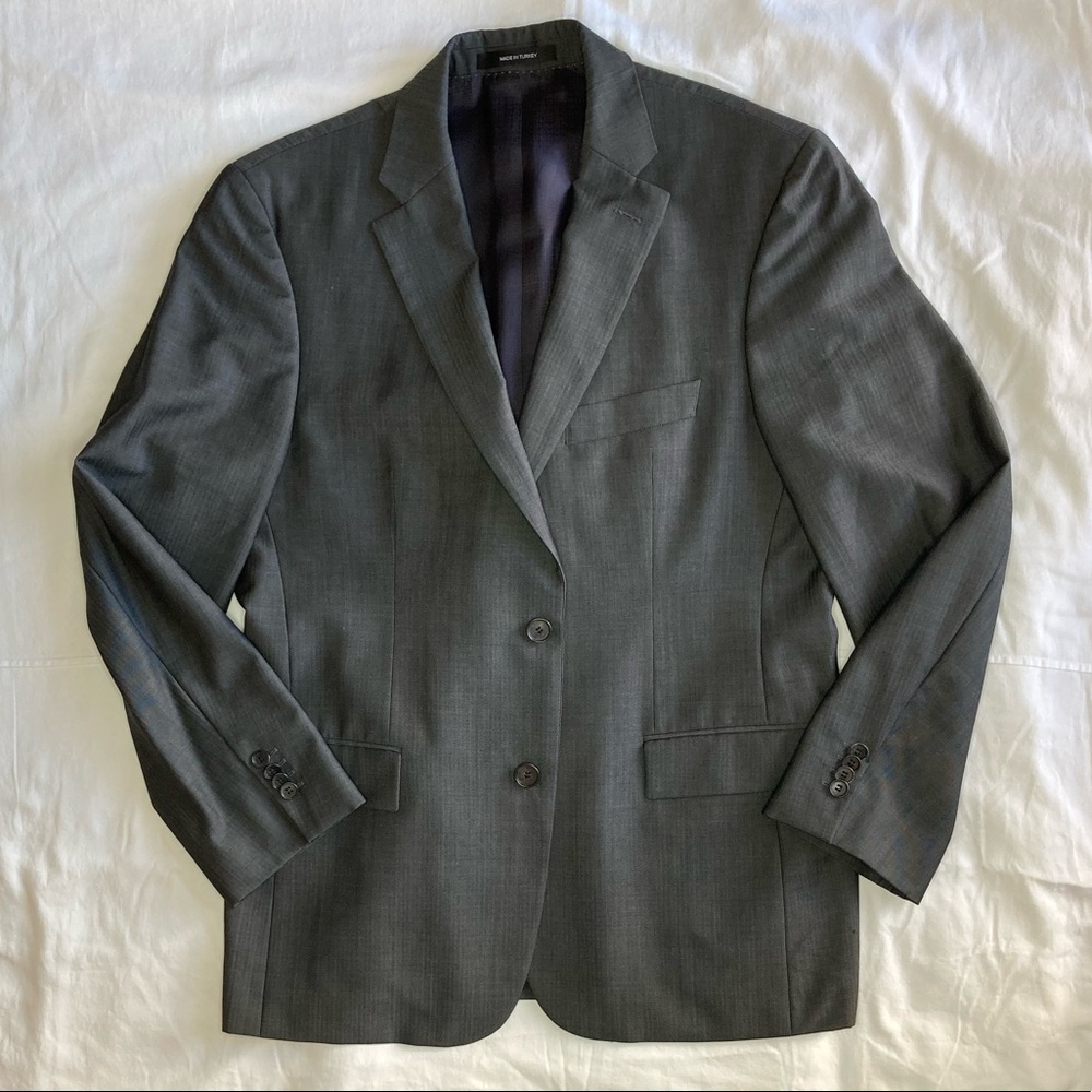 Boss by Hugo Boss Men's Suit Super 100, 40S (US)